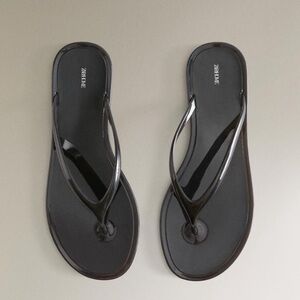 Zara home flat JELLY sandal flip flop - Christopher esber look alike